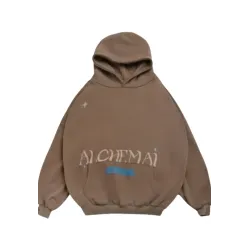 Tree Of Life Alchemai Brown Hoodie