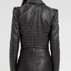 Kyle Richards The Real Housewives of Beverly Hills Studded Leather Jacket