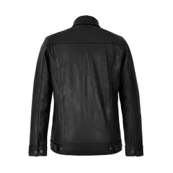 Trucker Leather Jacket