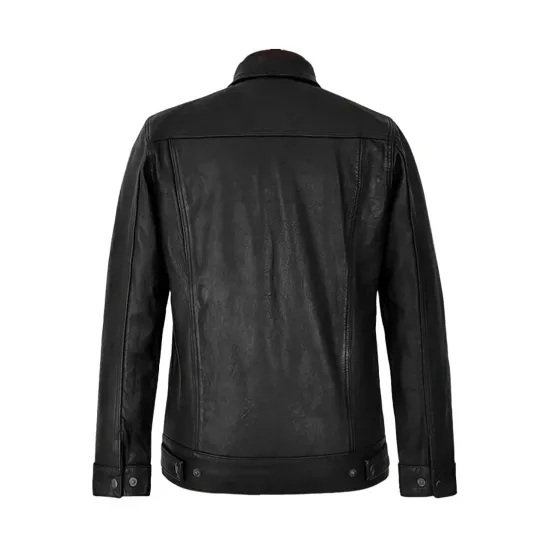 Trucker Leather Jacket