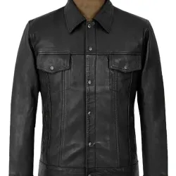 Trucker Leather Jacket