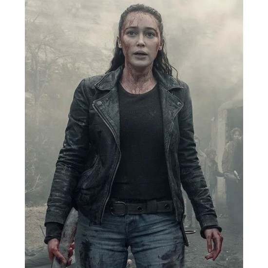 TV Series Fear the Walking Dead Alicia Clark Leather Jacket