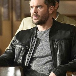 Charlie Weber How To Get Away with Murder Leather Jacket