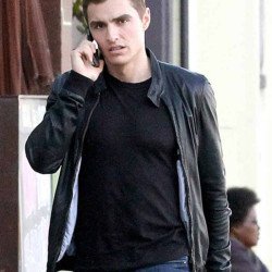 Unfinished Business Dave Franco Bomber Leather Jacket