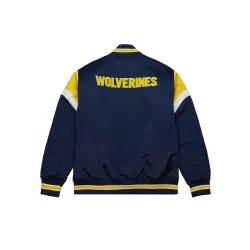 University Of Michigan Navy Blue Letterman Jacket