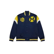 University Of Michigan Navy Blue Letterman Jacket