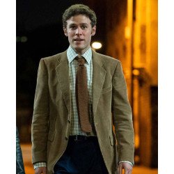 US Iain De Caestecker Brown Blazer