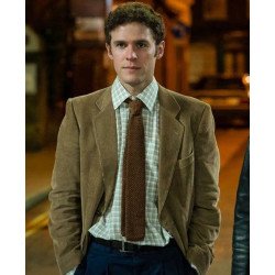 US Iain De Caestecker Brown Blazer