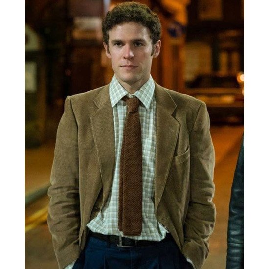 US Iain De Caestecker Brown Blazer