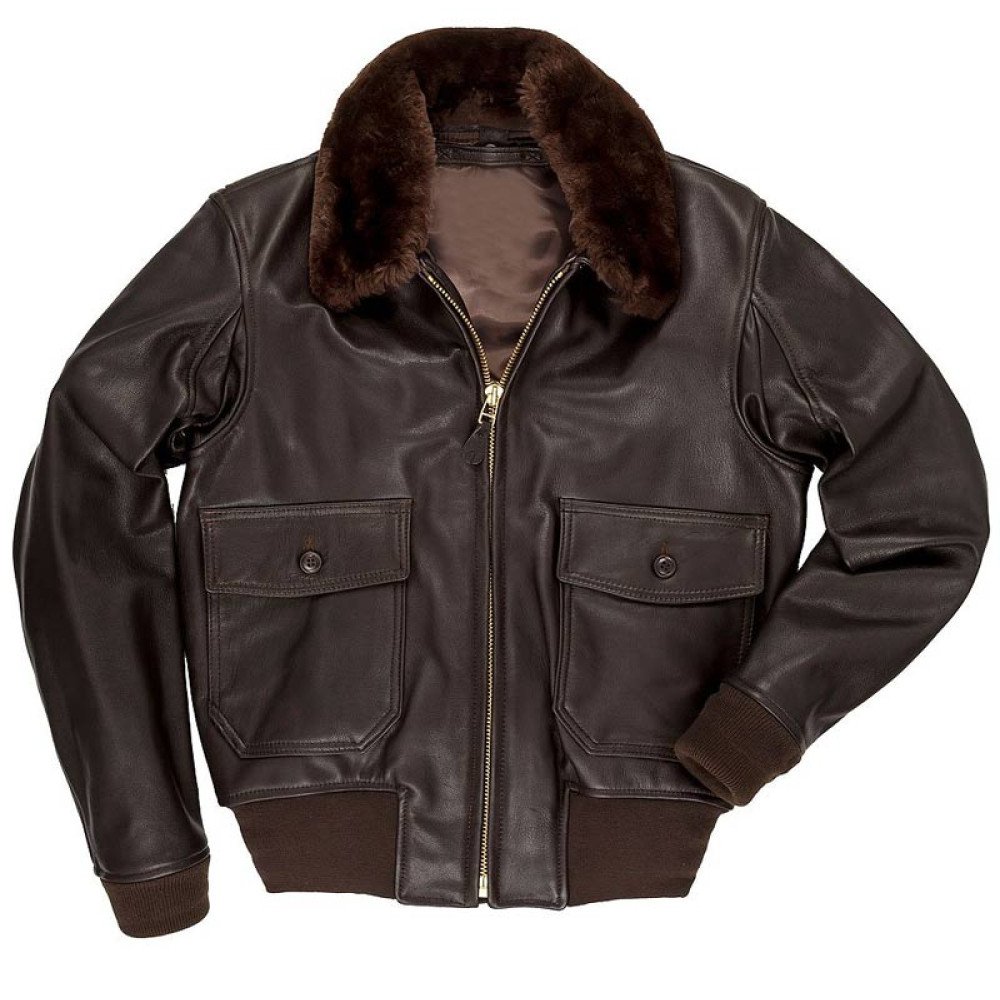 USS Christmas Billy Jenkins Leather Jacket - Films Jackets