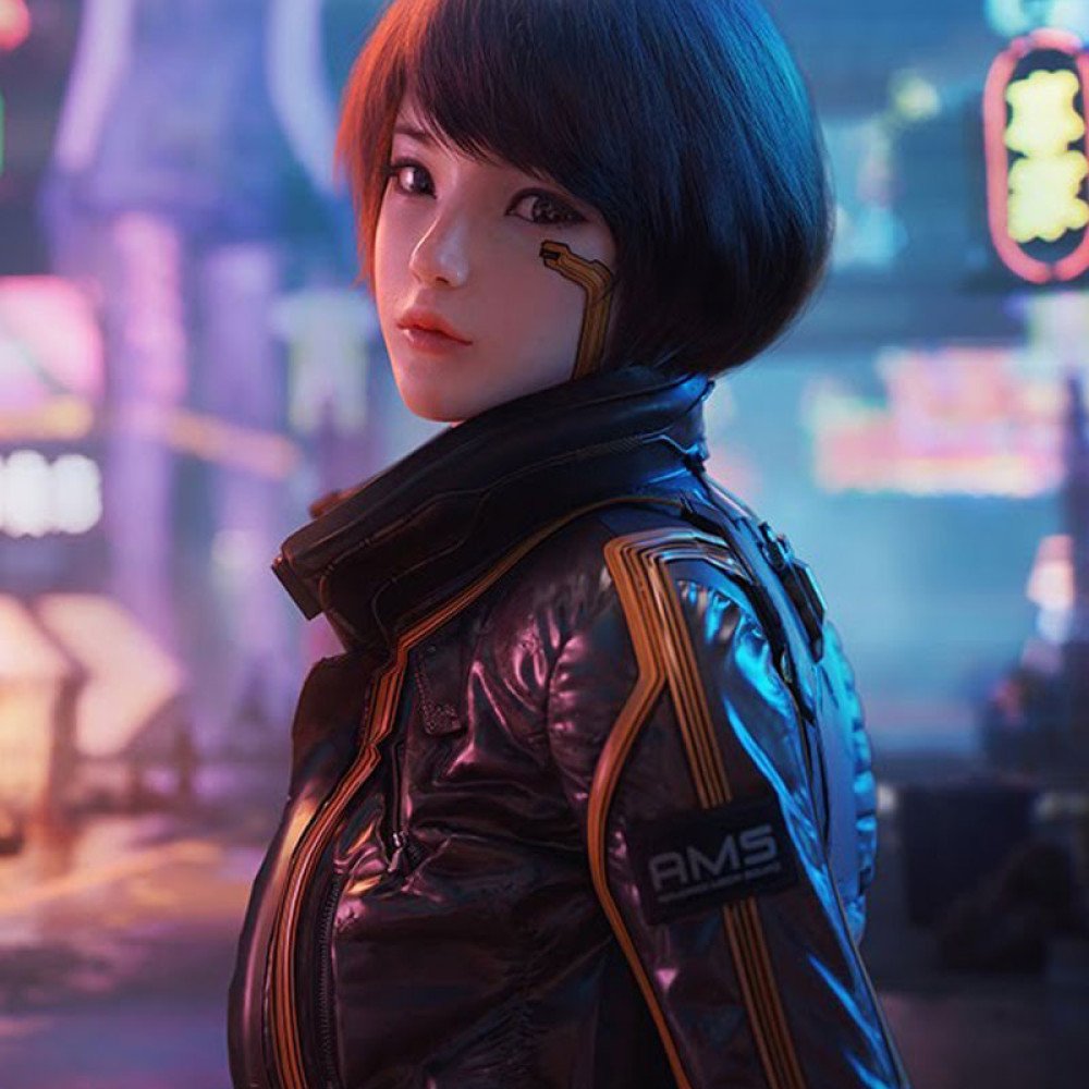 Video Game Cyberpunk Syn Jacket