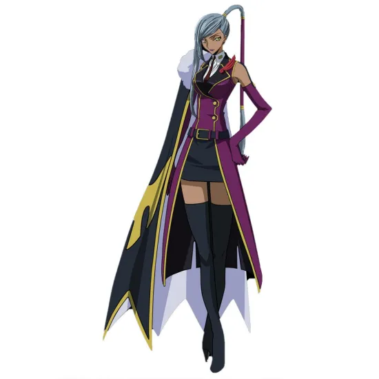 Villetta Nu Code Geass Cotton Purple Coat