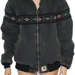 Vintage 90s Carhartt Aztec Jacket