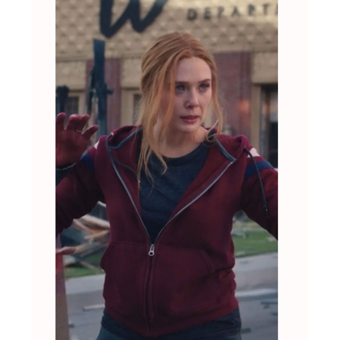 WandaVision TV Series Wanda Maximoff Hoodie Films Jackets