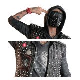 Studded Watch Dogs 2 Wrench Jacket Vest - Films Jackets