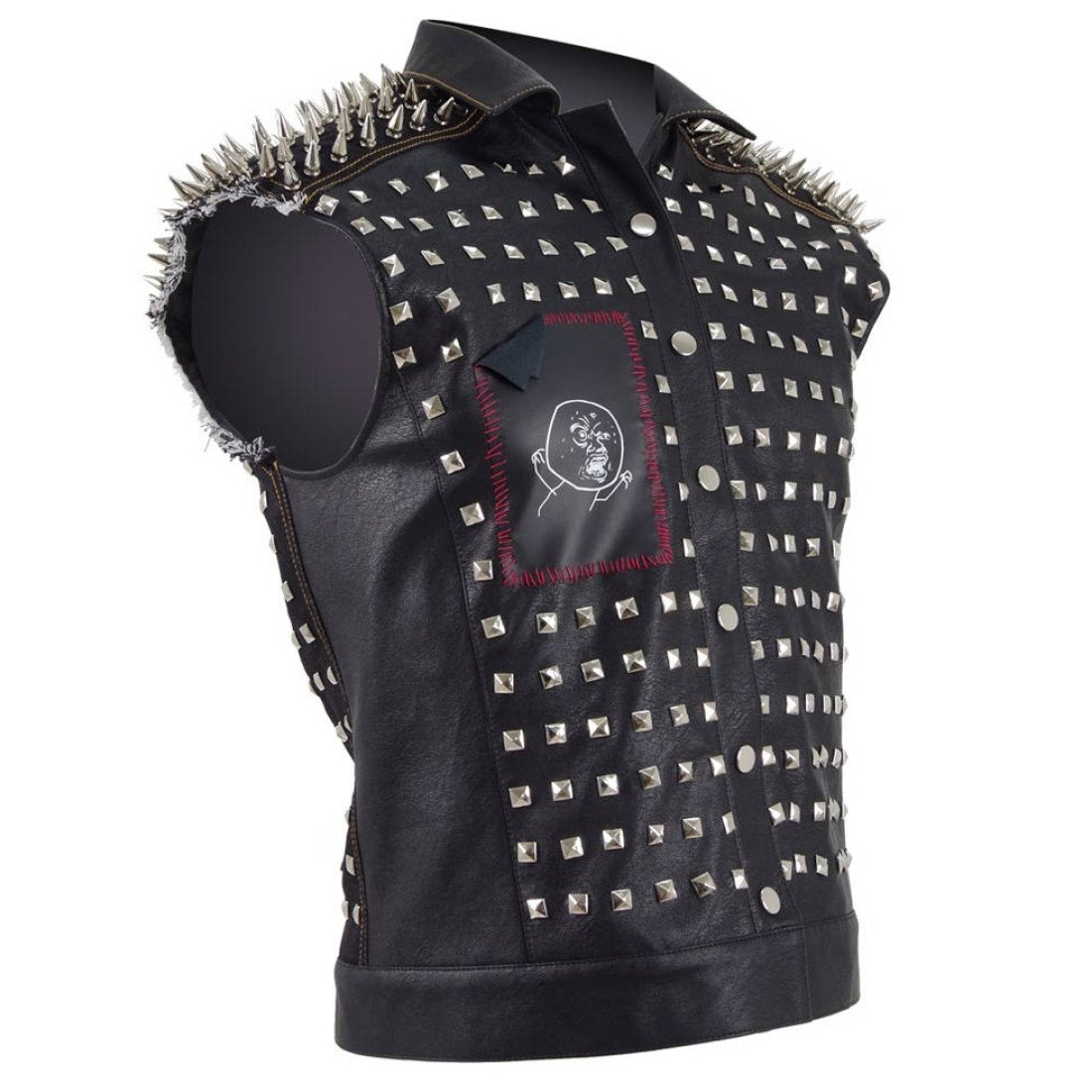 Studded Watch Dogs 2 Wrench Jacket Vest