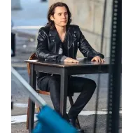 WeCrashed Adam Neumann Black Leather Jacket