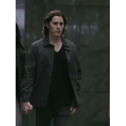 WeCrashed Jared Leto Grey Cotton Jacket