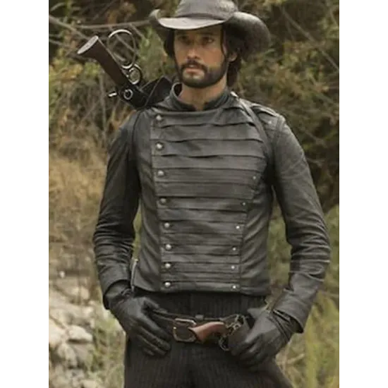 Westworld Hector Escaton Rodrigo Santoro Leather Jacket