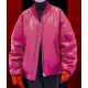 Whats Next Drake Hot Pink Leather Jacket