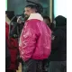 Whats Next Drake Hot Pink Leather Jacket