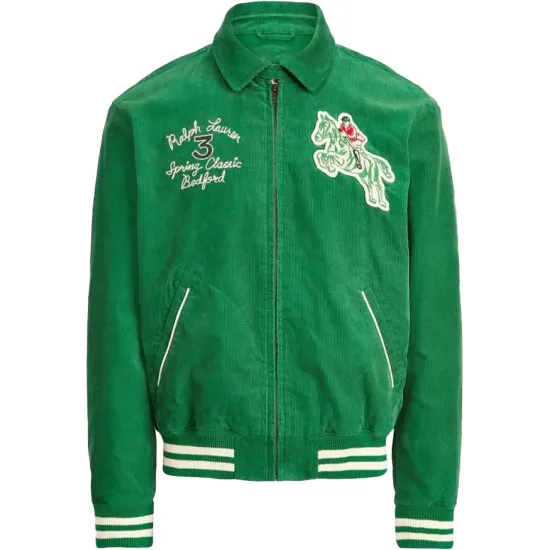 Wimbledon Ben Simmons Green Bomber Jacket