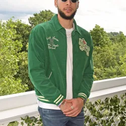 Wimbledon Ben Simmons Green Bomber Jacket