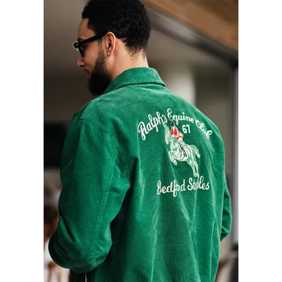 Wimbledon Ben Simmons Green Bomber Jacket