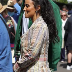 Wimbledon Maya Jama Cotton Blazer