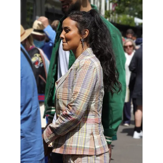 Wimbledon Maya Jama Cotton Blazer