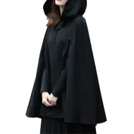 Womens Halloween Cloak Cape Coat