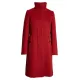 Women’s Stand Collar Akris Punto Red Coat