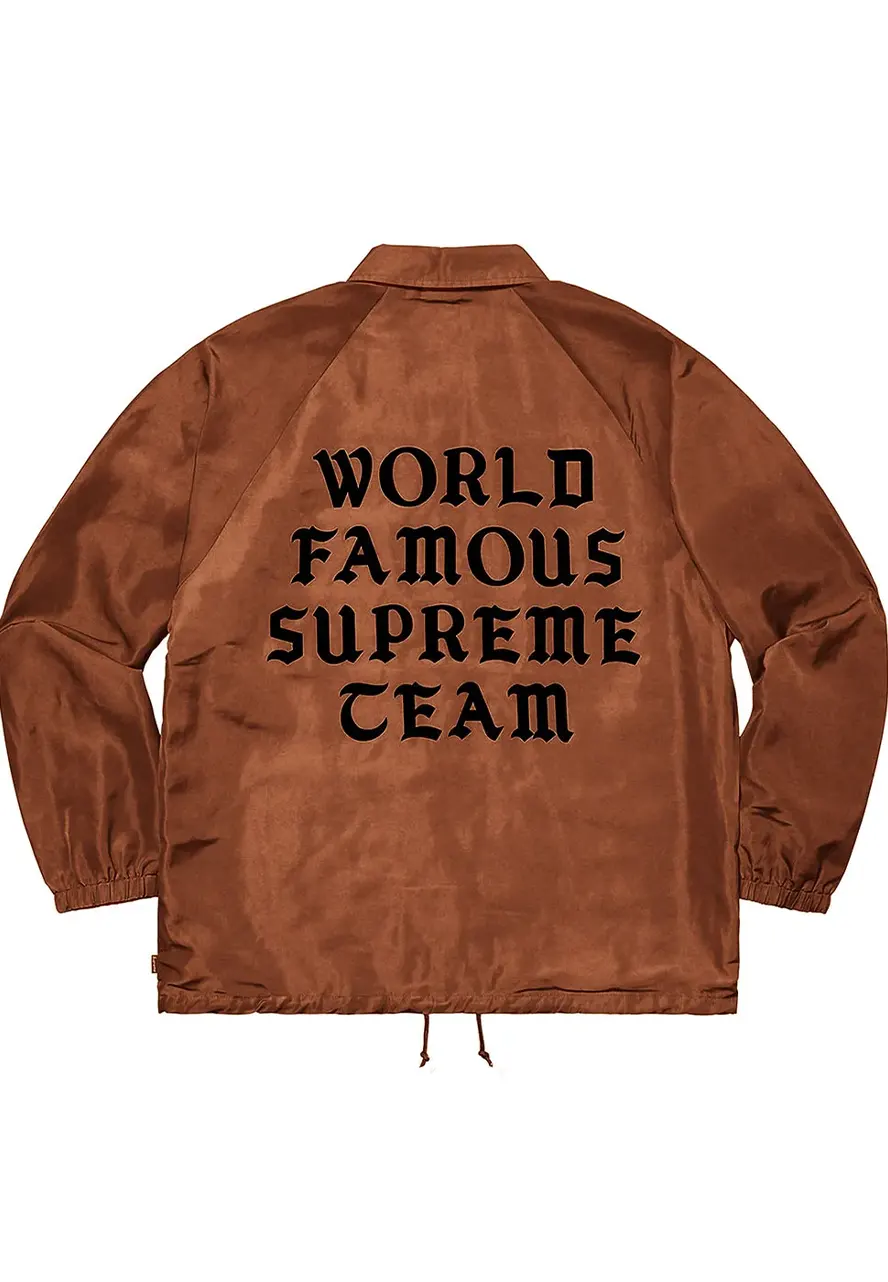 Supreme team outlet jacket