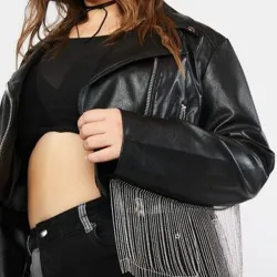 WWE Raw Doudrop Fringe Jacket