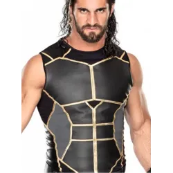 WWE Seth Rollins Leather Vest