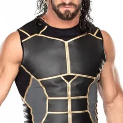 WWE Seth Rollins Leather Vest