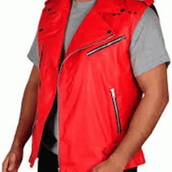 Shinsuke Nakamura Red Leather Vest