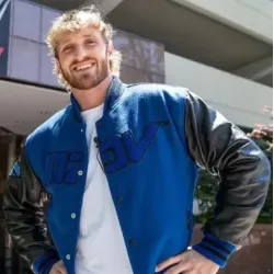 WWE Smackdown 2022 Logan Paul Varsity Jacket