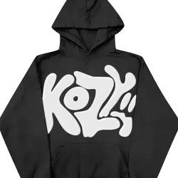 Y2K kozy Black hoodie