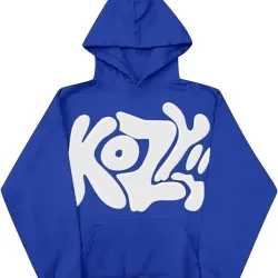 Y2K kozy Blue hoodie