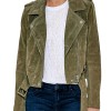 You Guinevere Beck Suede Motorcycle Jacket