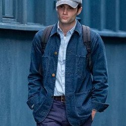 You S02 Penn Badgley Blue Jacket