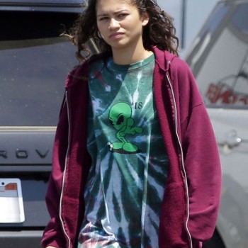 Zendaya Euphoria Fleece Hoodie