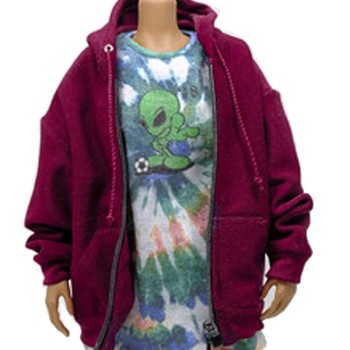 Zendaya Euphoria Fleece Hoodie