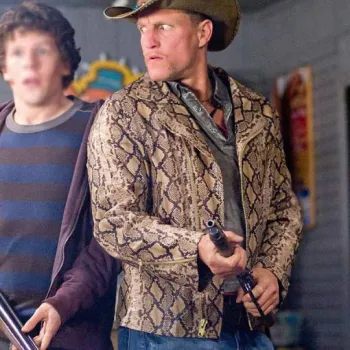 Zombieland Tallahassee Snakeskin Jacket