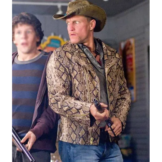 Zombieland Tallahassee Snakeskin Jacket