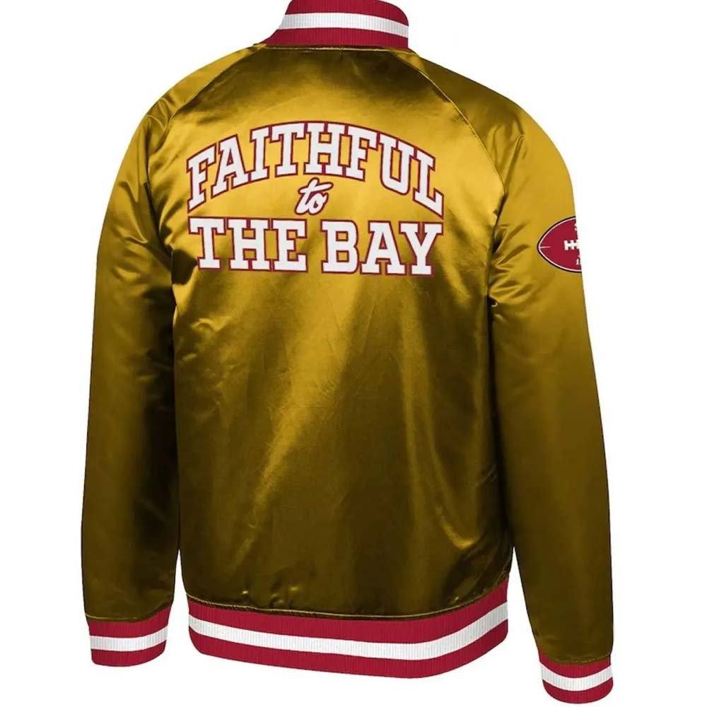49ers Faithful To The Bay Golden Jacket