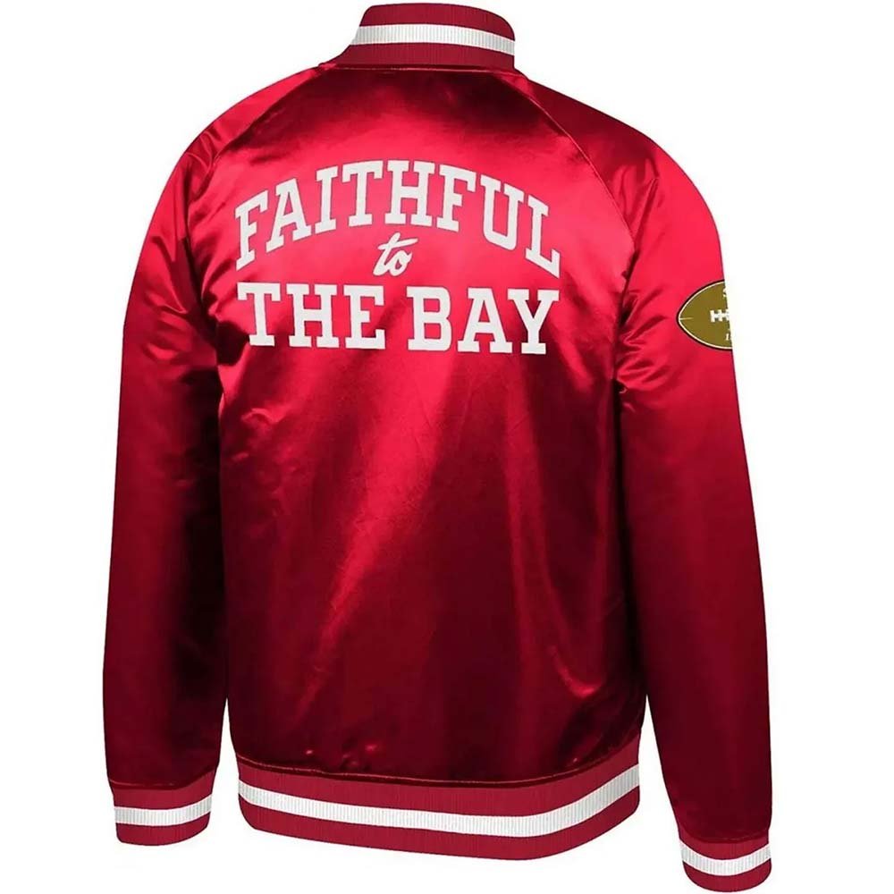 49ers Faithful To The Bay Red Jacket