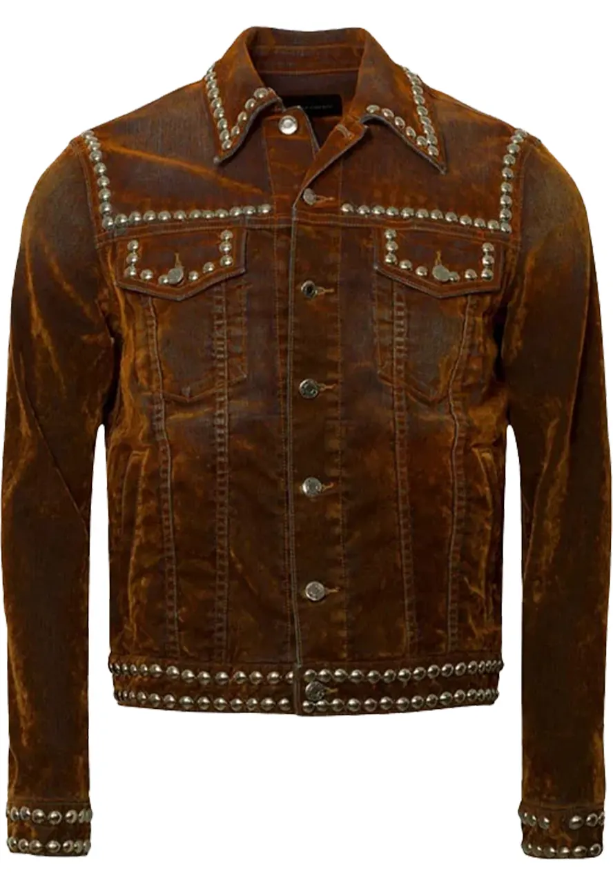 American Idol Luke Bryan Leather Jacket