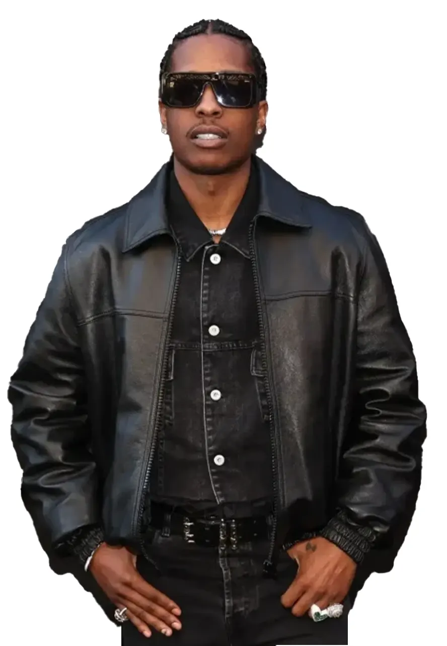 Asap Rocky Leather Jacket